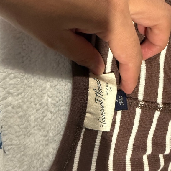 Universal Thread Olive and Brown Striped Tank Tops - Picture 3 of 13